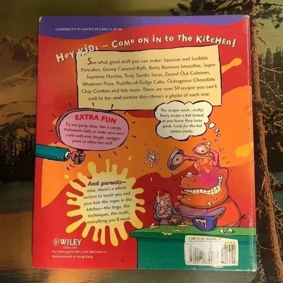 Vintage Betty Crocker’s Kids Cook! Children Teens Recipes Cookbook 1999 90s - Picture 2 of 14